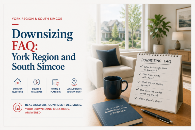 Downsizing FAQ: York Region and South Simcoe