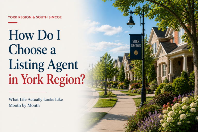 How Do I Choose a Listing Agent in York Region?