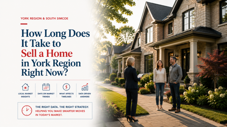 How Long Does It Take to Sell a Home in York Region Right Now?