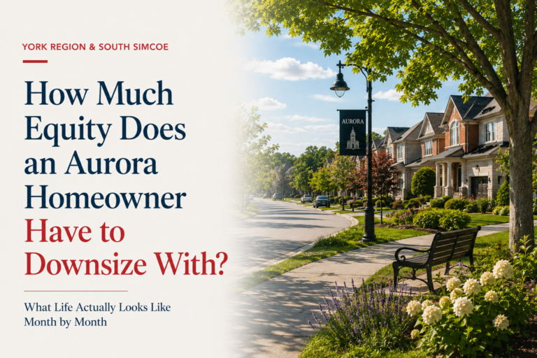 How Much Equity Does an Aurora Homeowner Have to Downsize With?