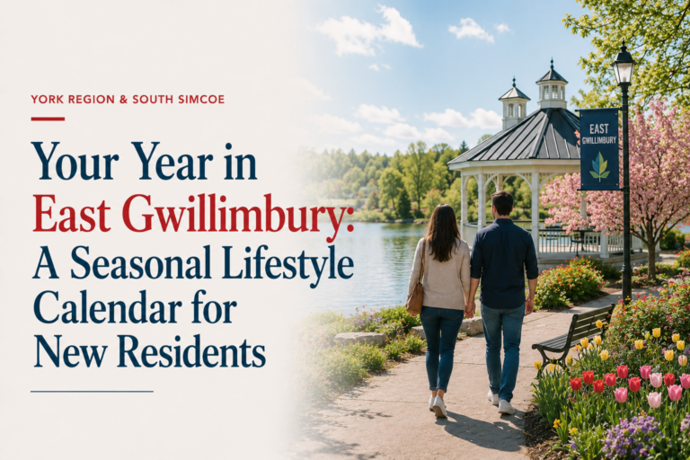 Your Year in East Gwillimbury: A Seasonal Lifestyle Calendar for New Residents