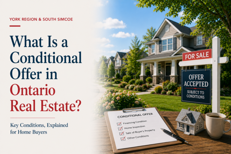 What Is a Conditional Offer in Ontario Real Estate?