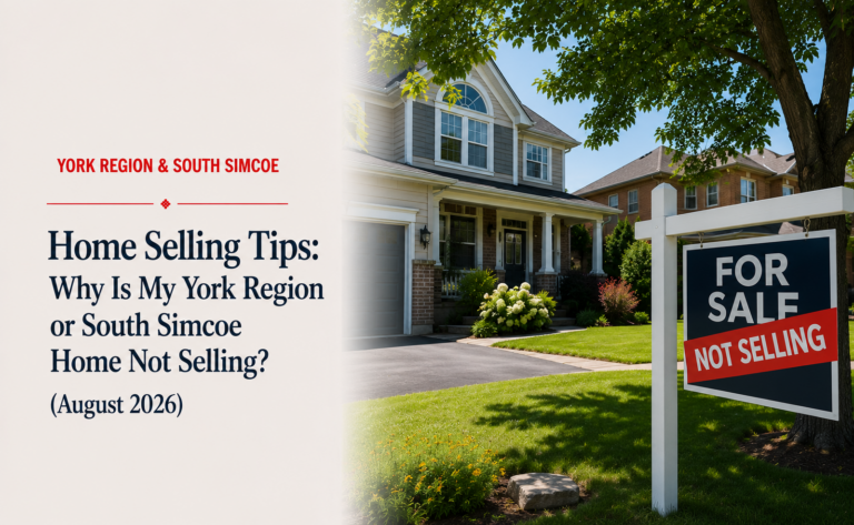 Home Selling Tips: Why Is My York Region or South Simcoe Home Not Selling? (August 2026)