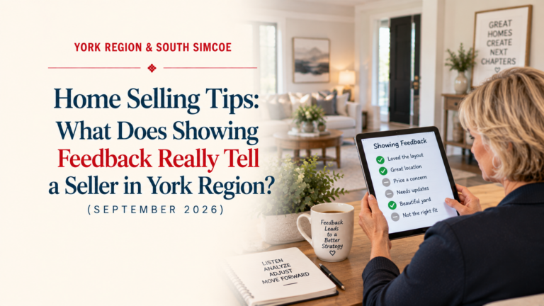 What Does Showing Feedback Really Tell a Seller in York Region and South Simcoe?